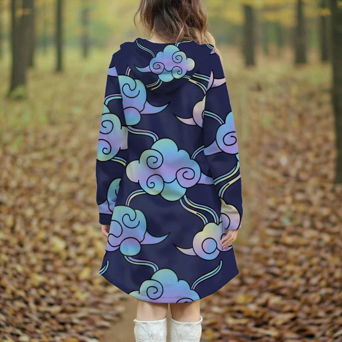 Women's Longline Hoodie Dress