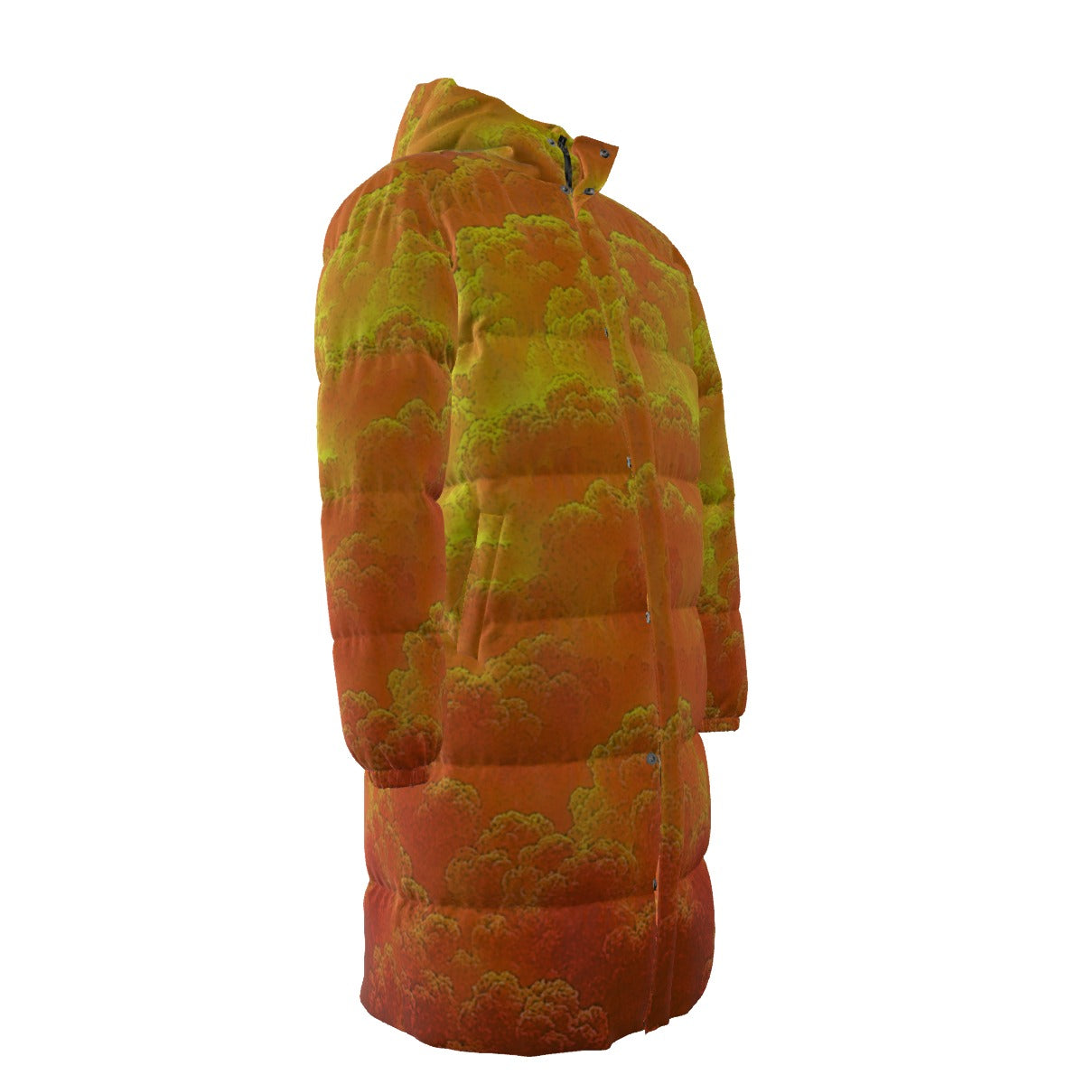 Unisex Long Down Jacket