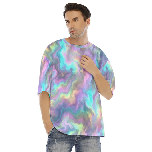 Men's Drop Shoulder T-shirt With Short Sleeve