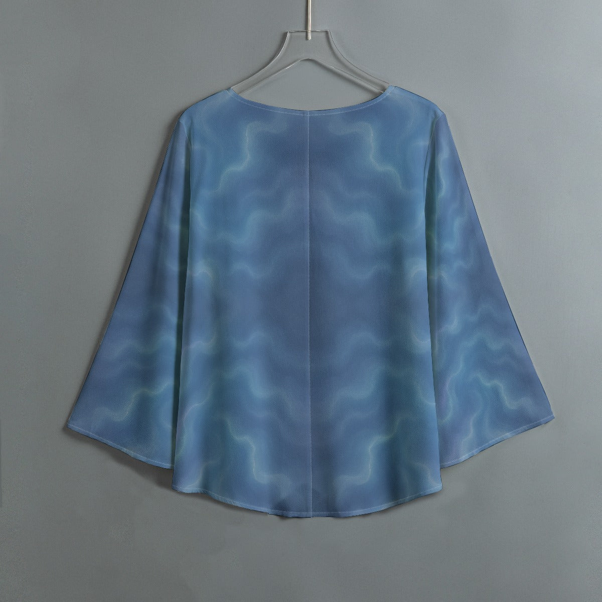 Women's V-neck T-shirt With Irregular Hem