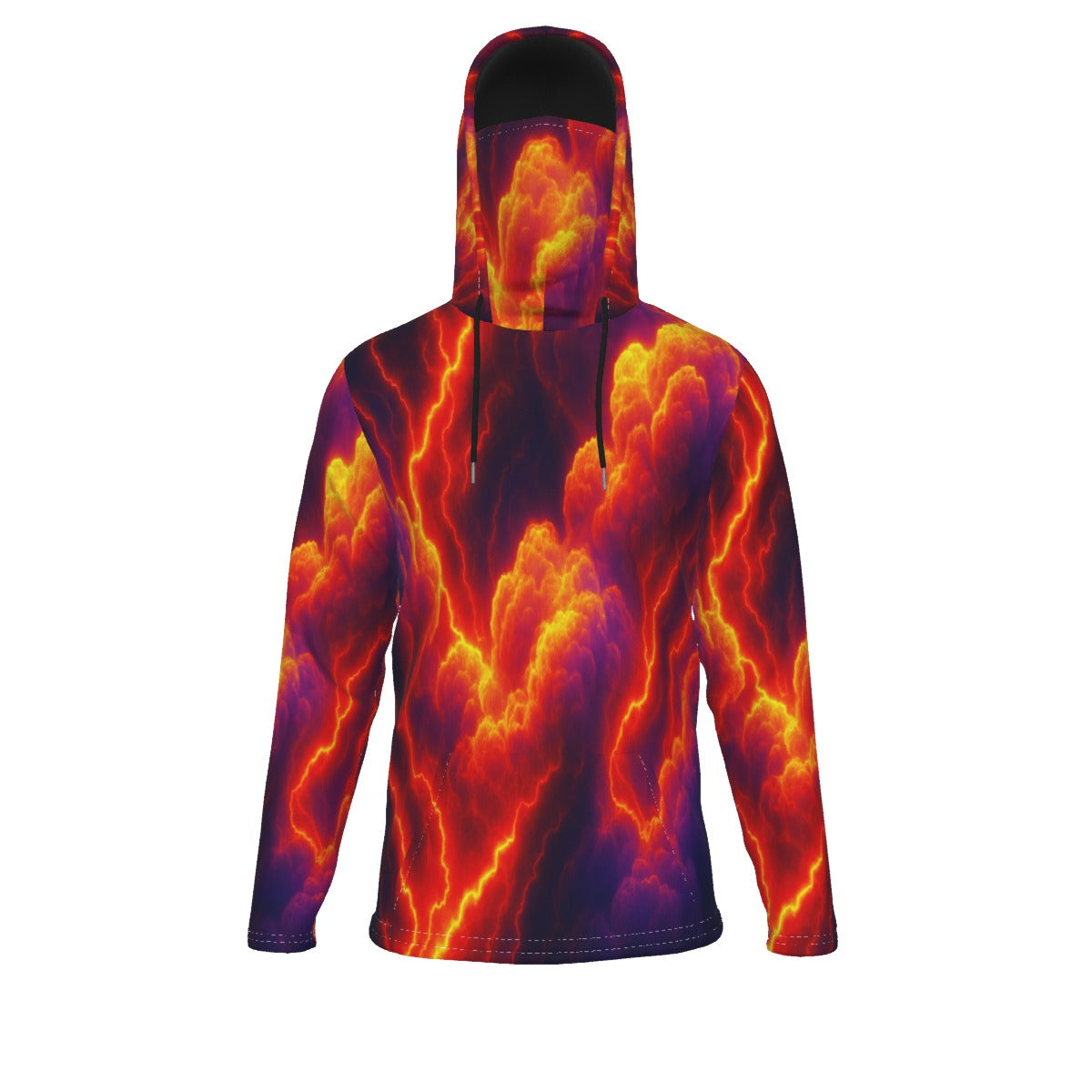 Men's Pullover Hoodie With Mask - view 1