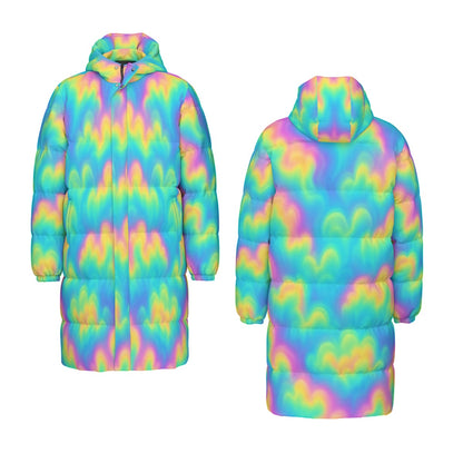 Unisex Long Down Jacket