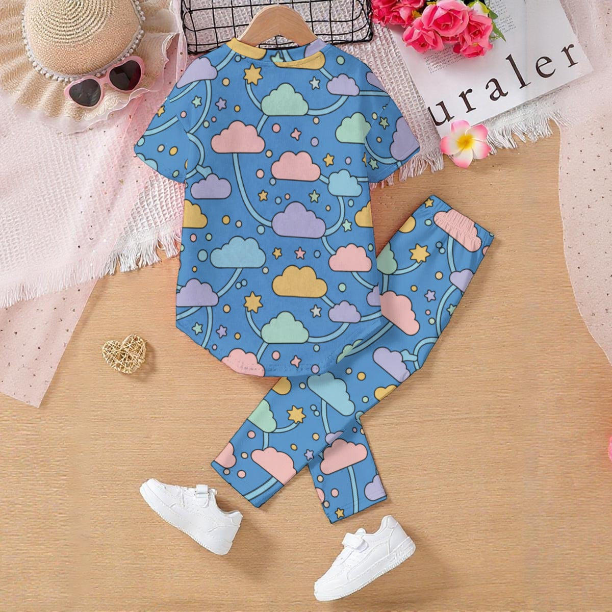 Kids' Casual Top and Pants Set