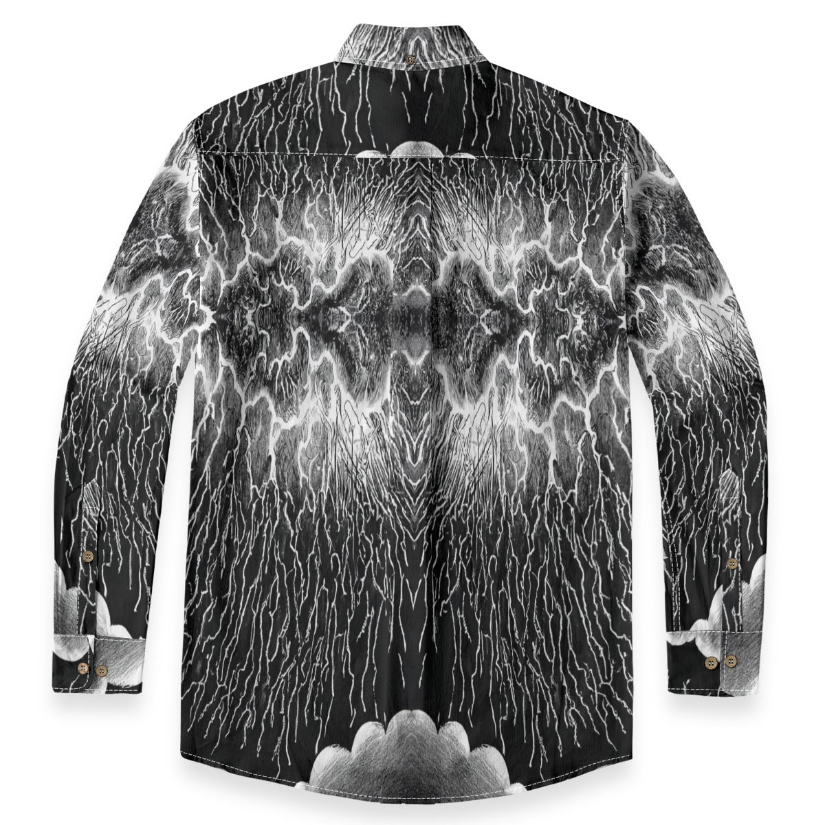 Men's Casual Lapel Long Sleeve Shirt|125GSM Cotton