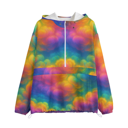 Unisex Pullover Jacket With Zipper Closure