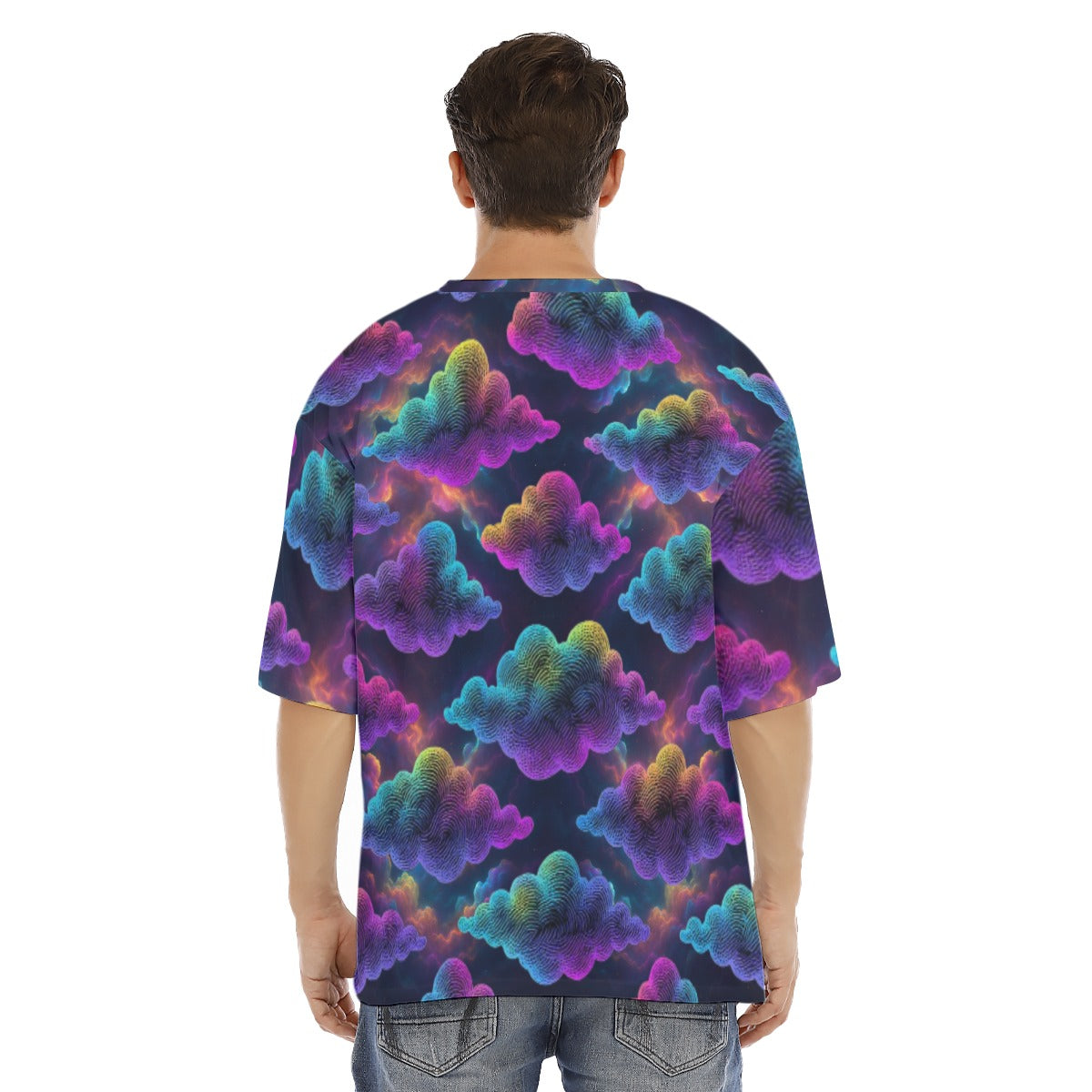 Men's Drop Shoulder T-shirt With Short Sleeve