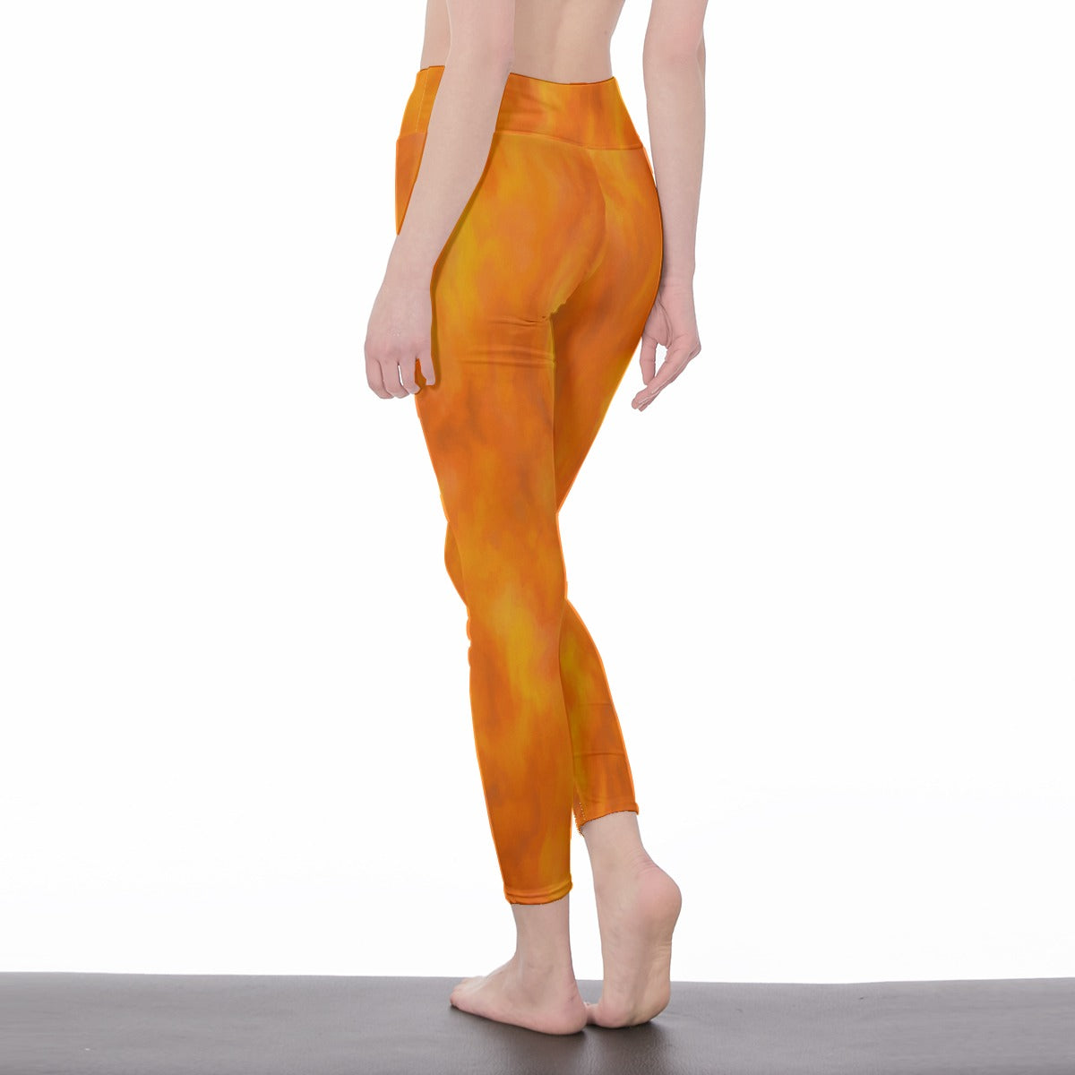 Women's High Waist Leggings | Side Stitch Closure