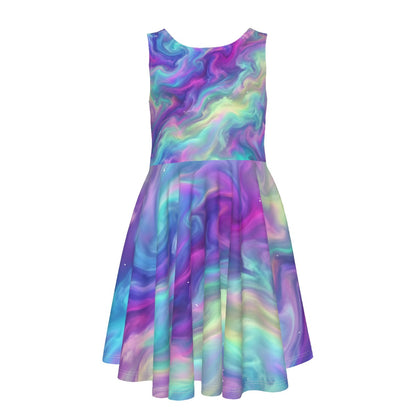 Kid's Sleeveless Vest Dress