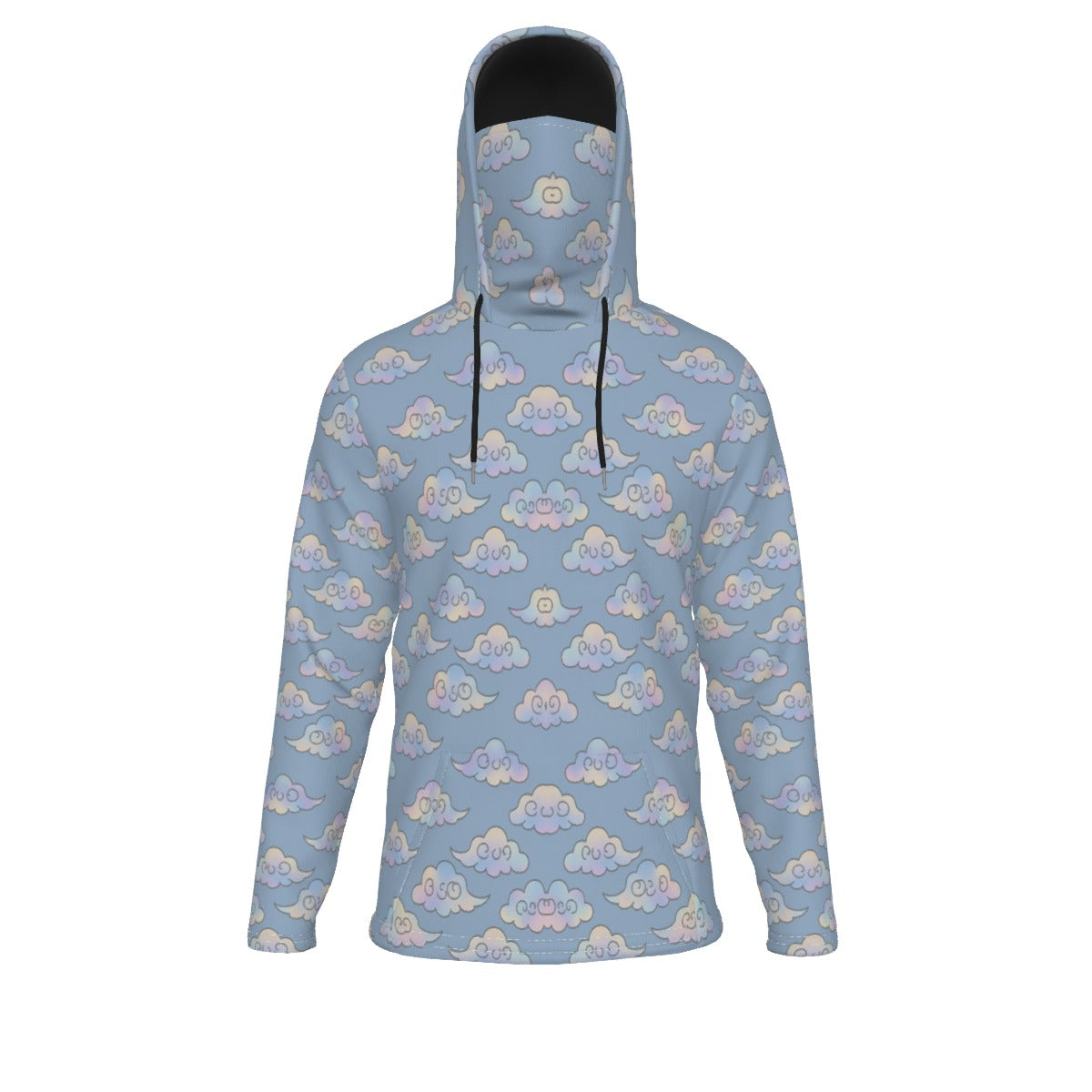 Men's Pullover Hoodie With Mask - view 1
