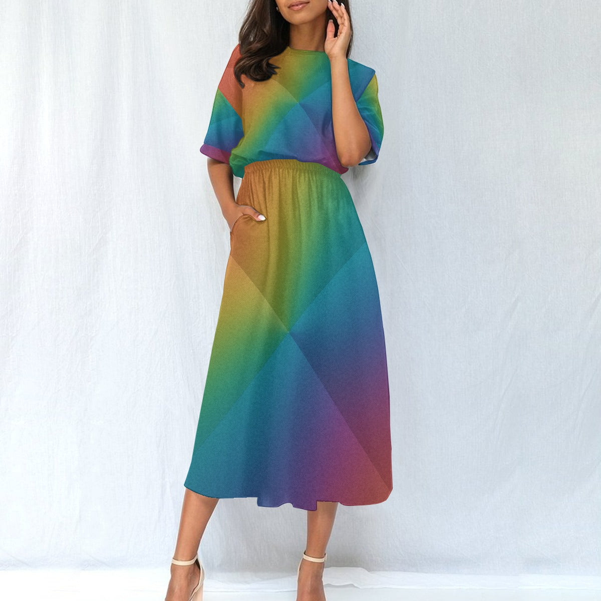 Women's Elastic Waist Dress