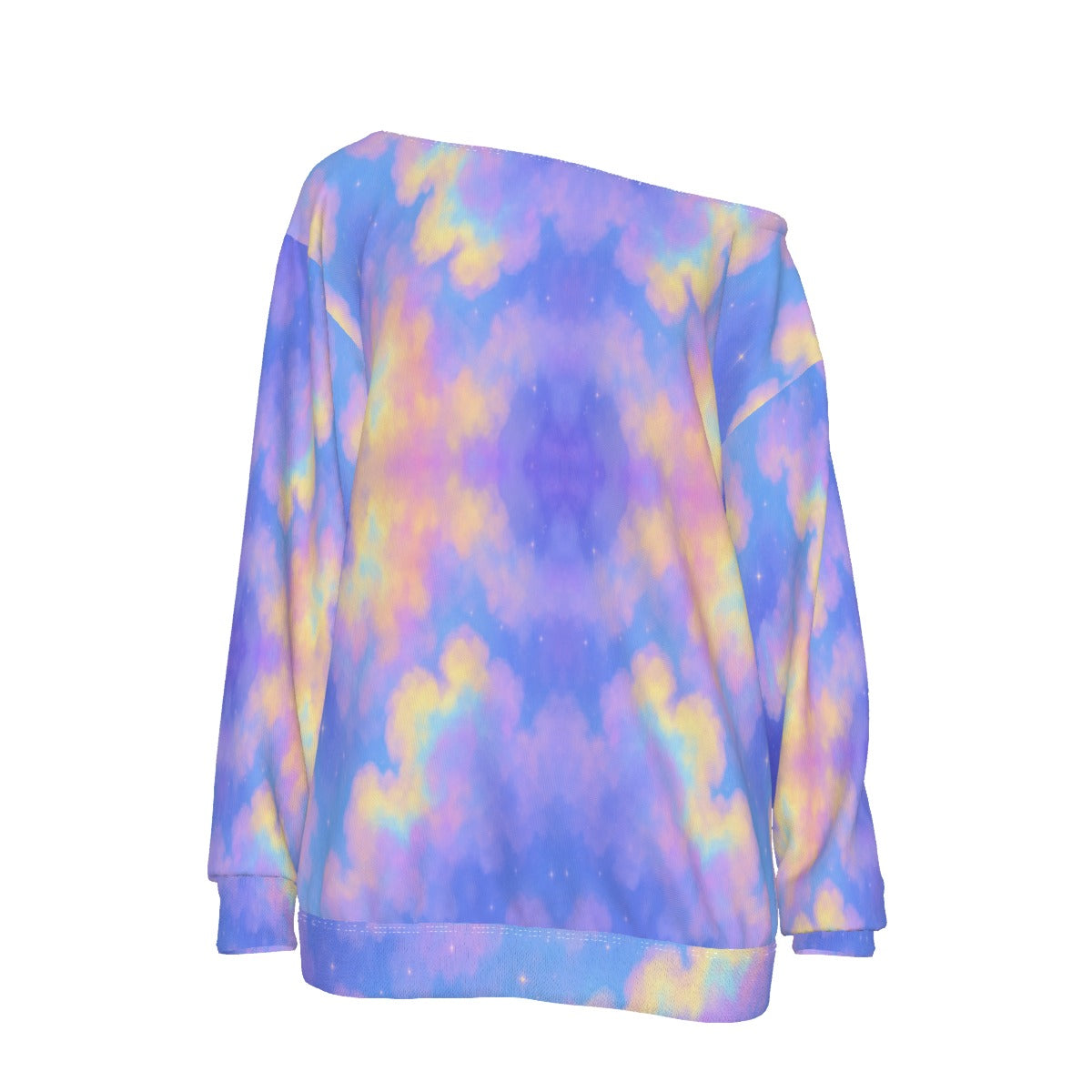 Women's Off-Shoulder Sweatshirt