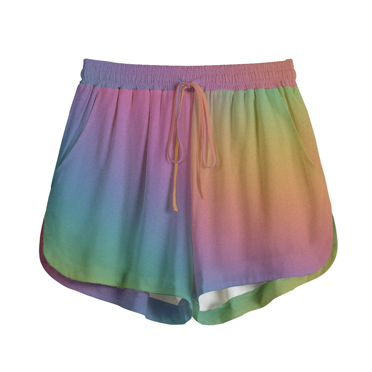 Women's Shorts With Drawstring | Rayon