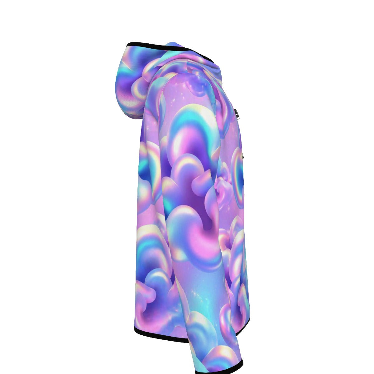 Men's Stylish Hoodie with Thumb Hole Design - view 3