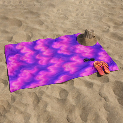 Adult Beach towel Vertical Style Printed in USA|320GSM