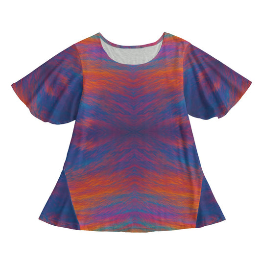 Women's Round Neck T-shirt With Short Sleeve