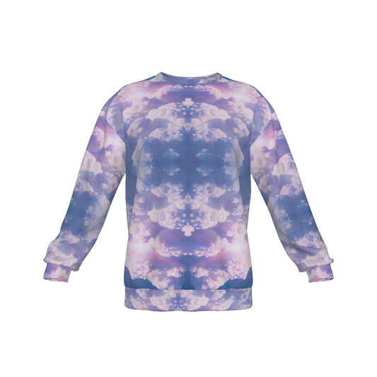 Men's Drop Shoulder Round Neck Long-Sleeved Sweatshirt