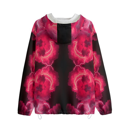 Unisex Pullover Jacket With Zipper Closure