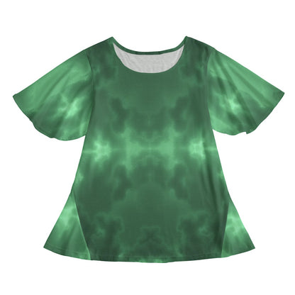 Women's Round Neck T-shirt With Short Sleeve