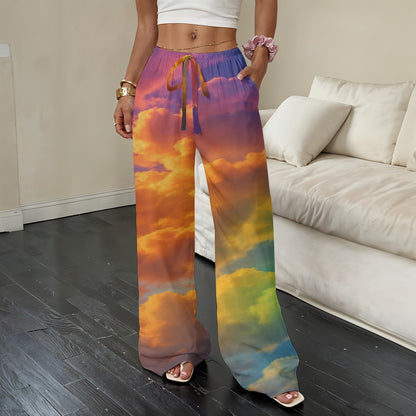 Unisex Women’s Straight-Leg Casual Pants