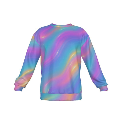 Men's Drop Shoulder Round Neck Long-Sleeved Sweatshirt
