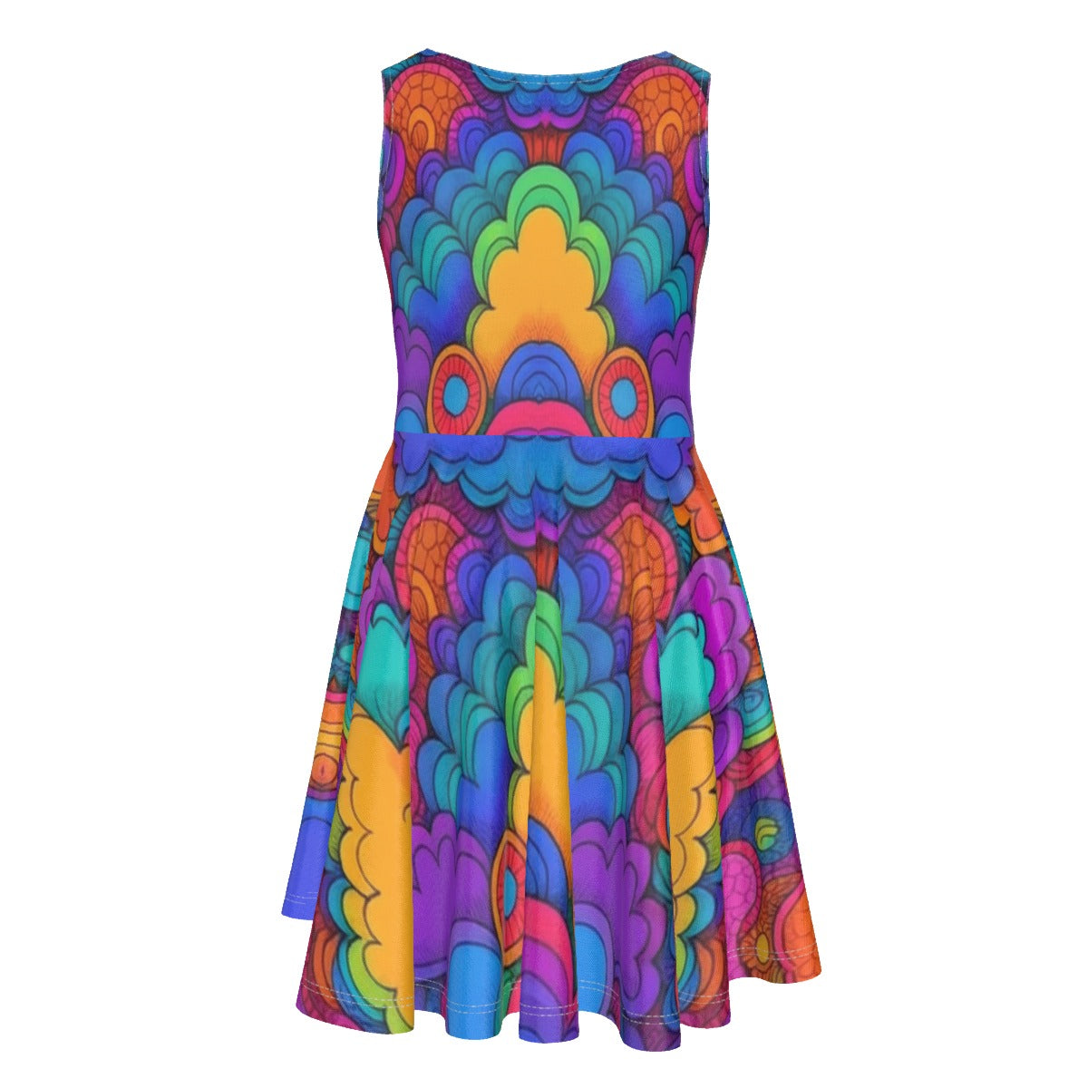 Unisex Kid's Sleeveless Vest Dress