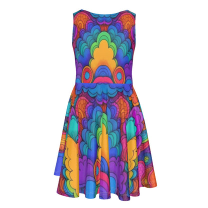 Unisex Kid's Sleeveless Vest Dress