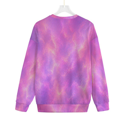 Unisex Drop-shoulder Knitted Fleece Sweater - view 2