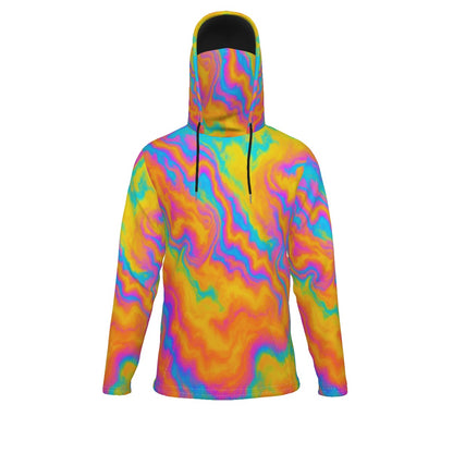 Men's Pullover Hoodie With Mask - view 1