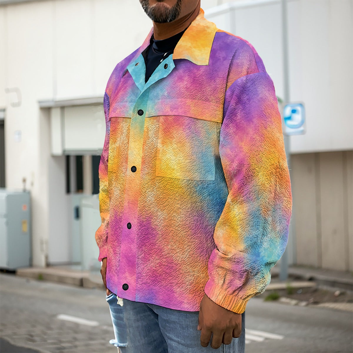 Men's Casual Lapel Jacket by O’Nimbus – view 2