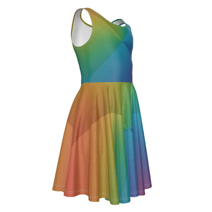 Unisex Kid's Sleeveless Vest Dress