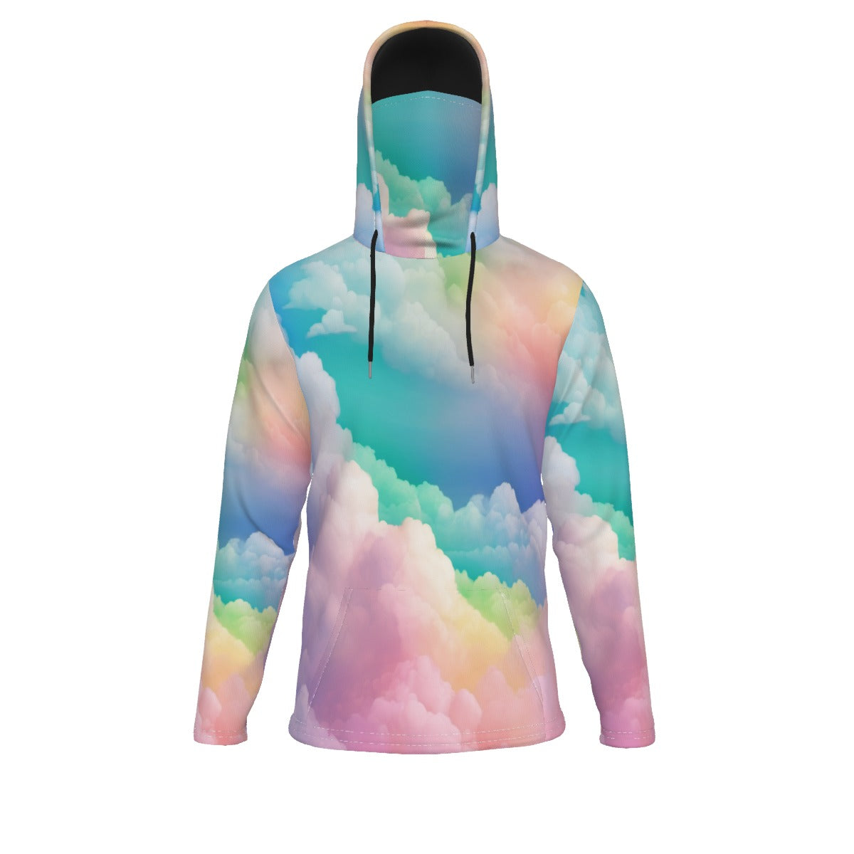 Men's Pullover Hoodie With Mask - view 1