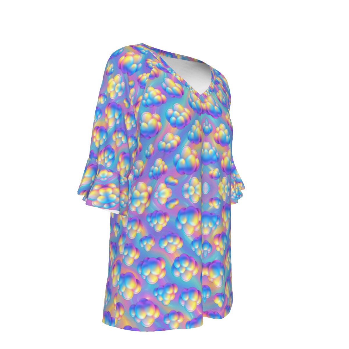 Women's T-shirt With Bell Sleeve