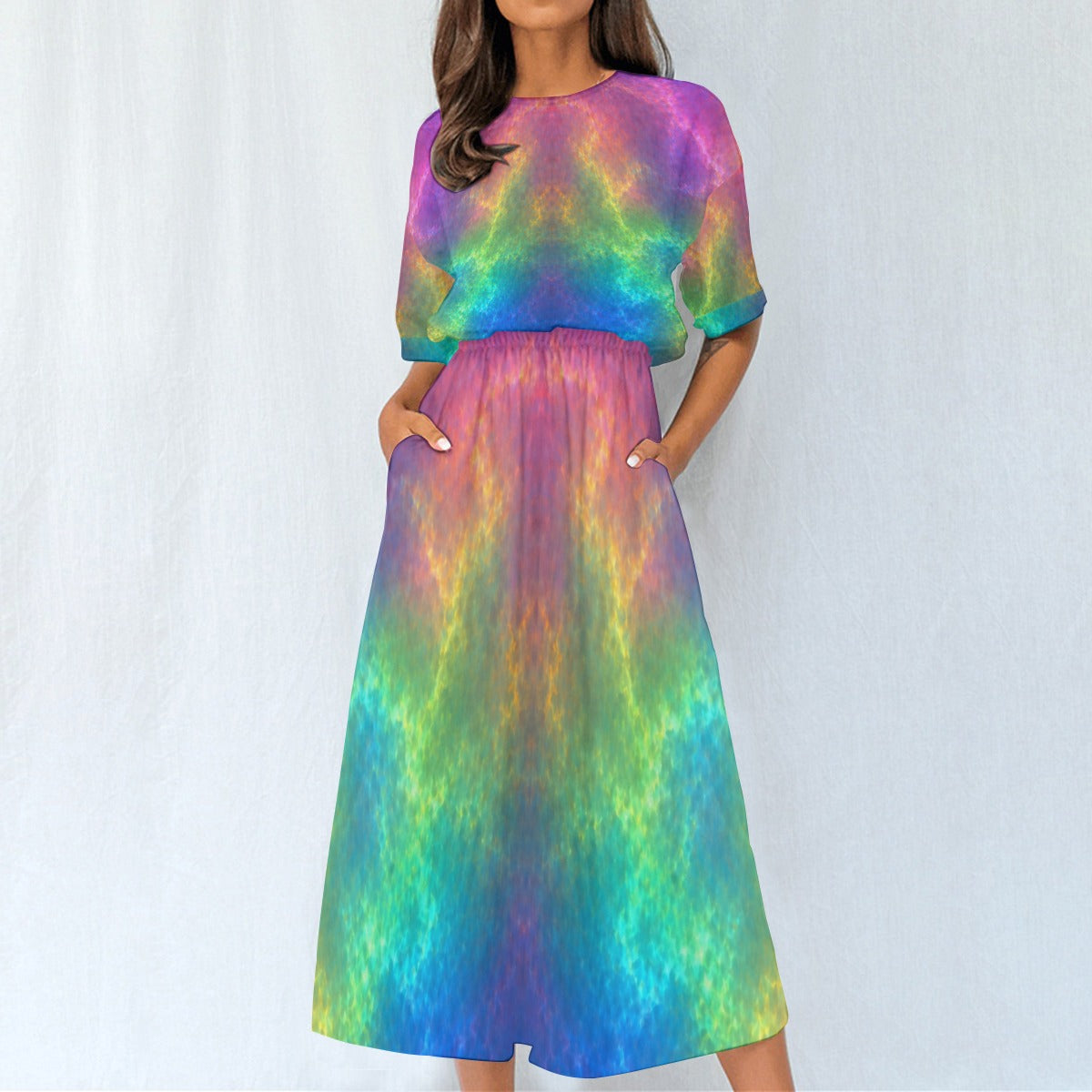 Women's Elastic Waist Dress
