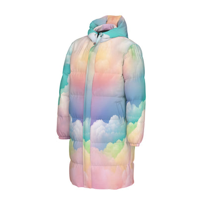 Unisex Long Down Jacket