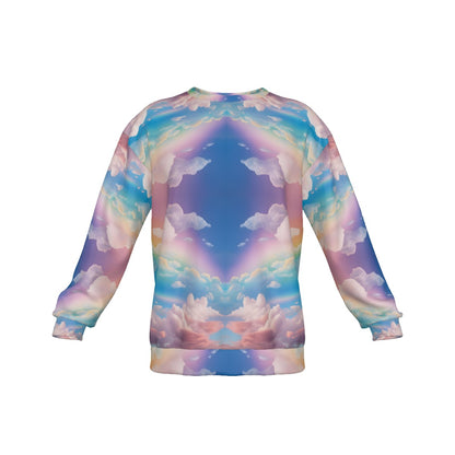Men's Drop Shoulder Round Neck Long-Sleeved Sweatshirt