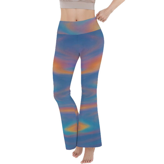 Women's Reversible High-Waisted Yoga Pants