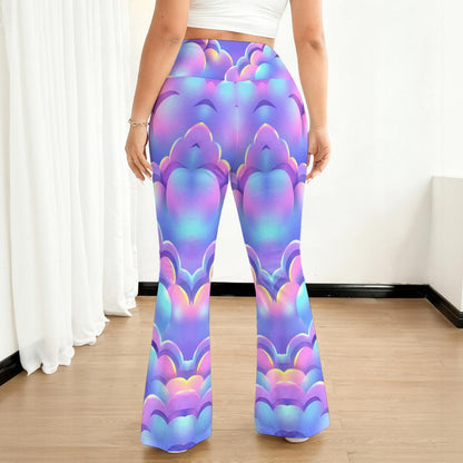 All-over print Women's Flare Yoga Pants