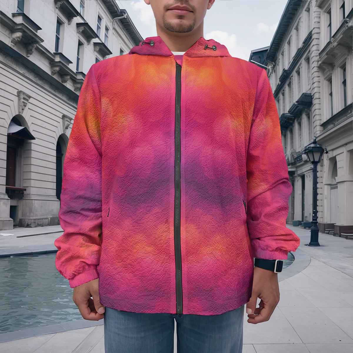 Men's Casual Zipper Jacket