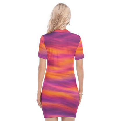 Women's Polo Collar Dress