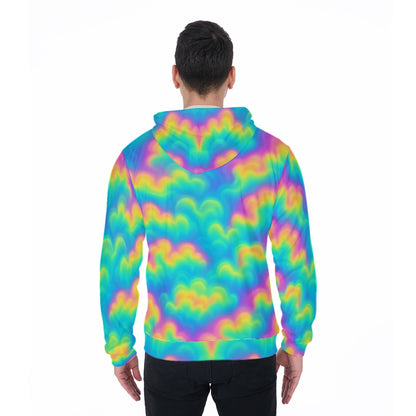 Unisex Zip Up Hoodie With Pocket