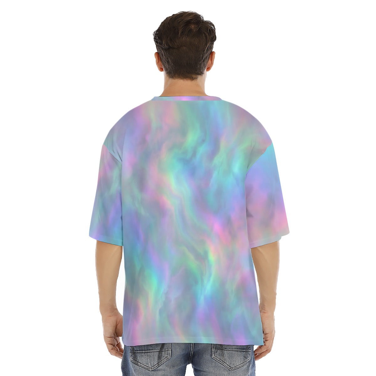 Men's Drop Shoulder T-shirt With Short Sleeve