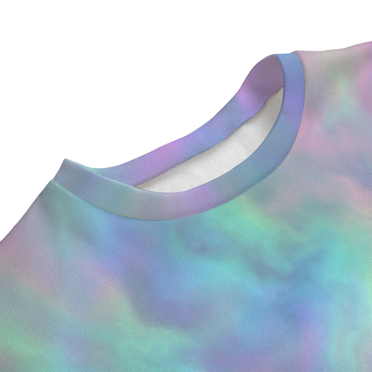 Unisex Drop-shoulder Knitted Fleece Sweater - view 3