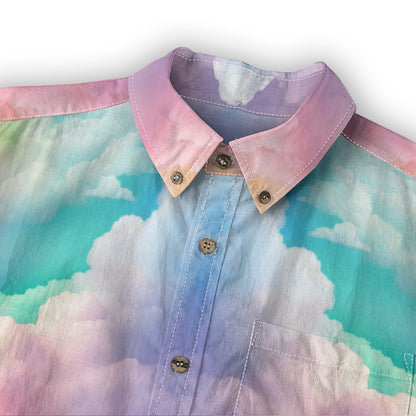 Men's Casual Lapel Long Sleeve Shirt|125GSM Cotton