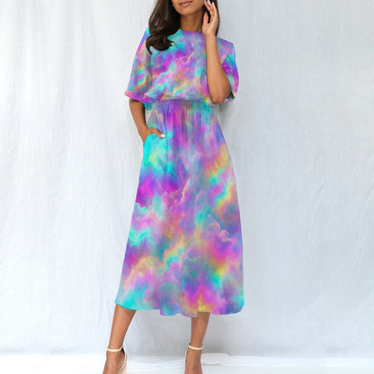 Women's Elastic Waist Dress