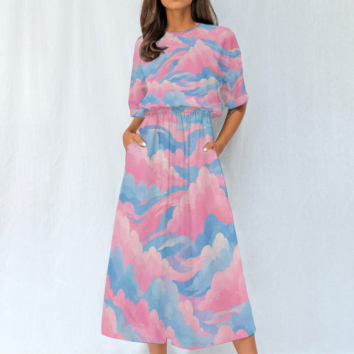 Women's Elastic Waist Dress by O’Nimbus – view 3