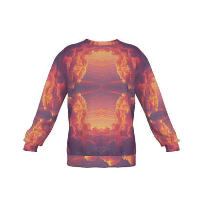 Men's Drop Shoulder Round Neck Long-Sleeved Sweatshirt