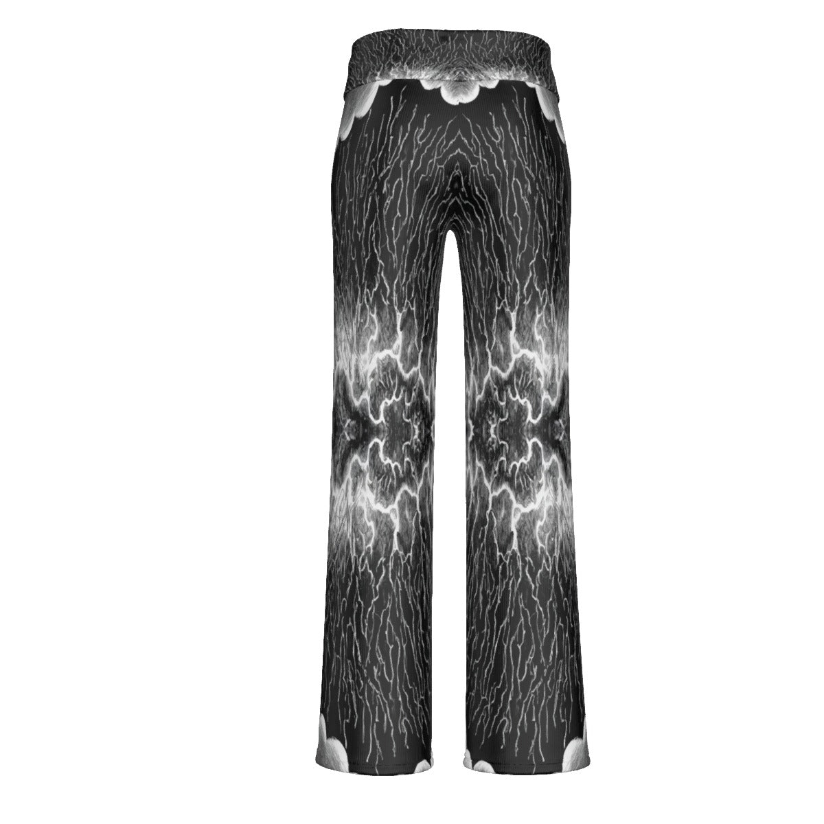 Women's High-waisted Straight-leg Trousers