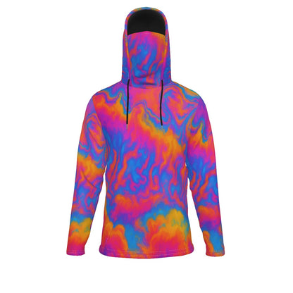 Men's Pullover Hoodie With Mask - view 1