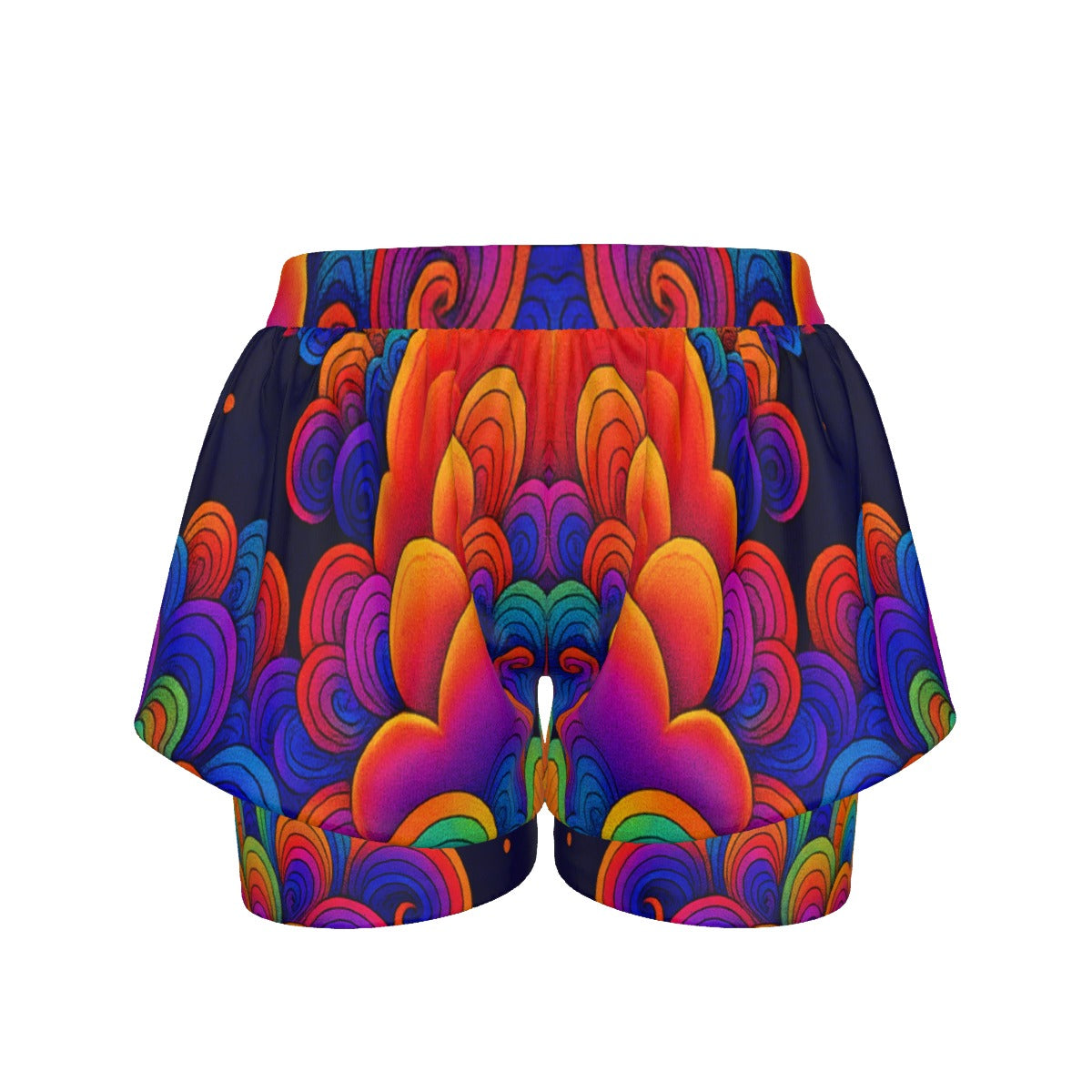 Unisex Sports Lined Shorts