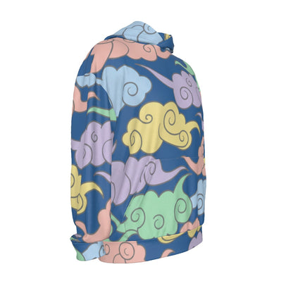 Men's Drop Shoulder Patch Pocket Hoodie